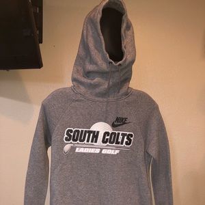 South Colts girls gold hoodie